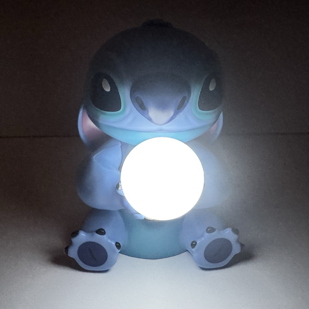 Disney Stitch Night Light Lamp Lilo & Stitch Kids Bedroom Decor Orb Light‎